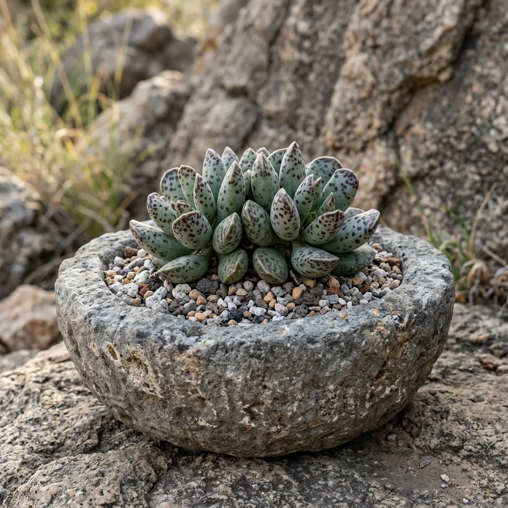 Adromischus Sukkulenten-Pflegeanleitung: Physiologie praller Blätter und ein Protokoll gegen Wurzelfäule