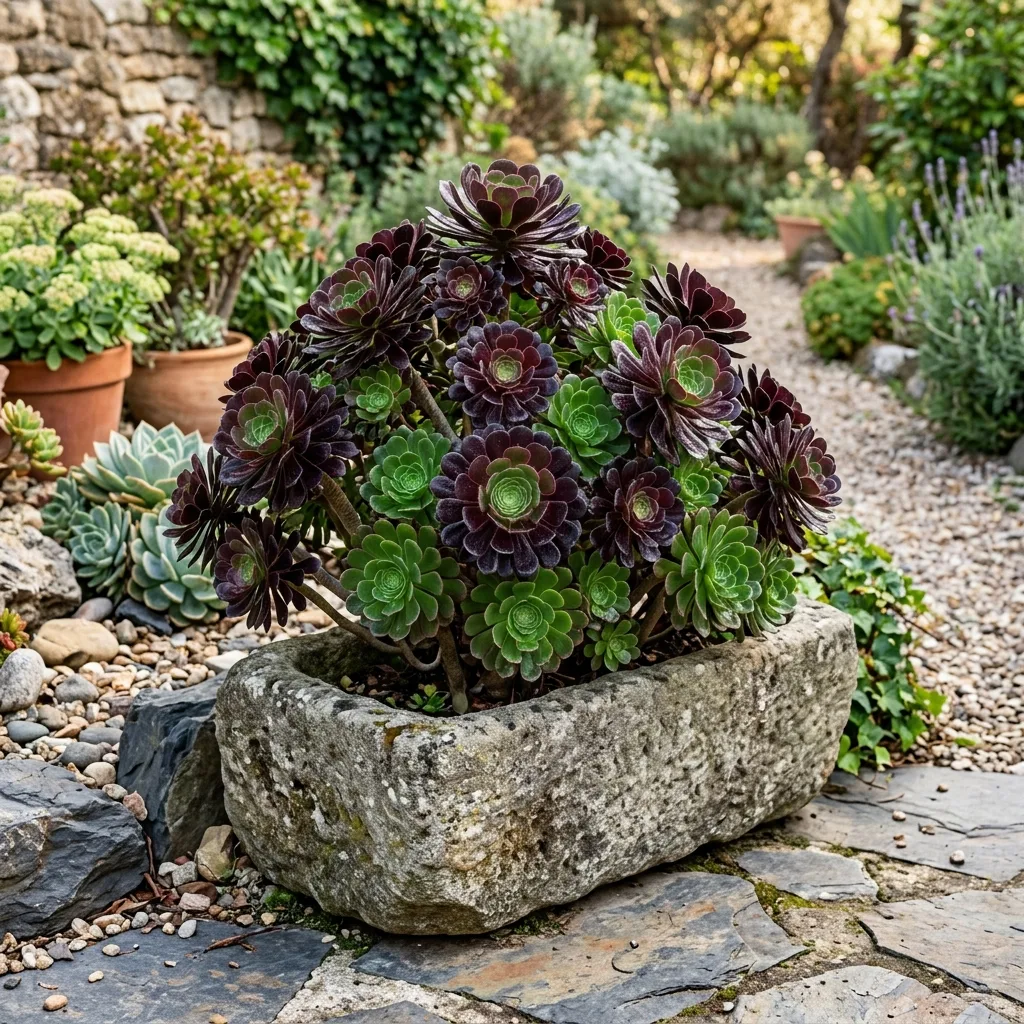 Aeonium Sukulent Nasıl Bölünür ve Yayılır? Rozet Ayırma, Tepe Çeliği ve Çoğaltma Rehberi