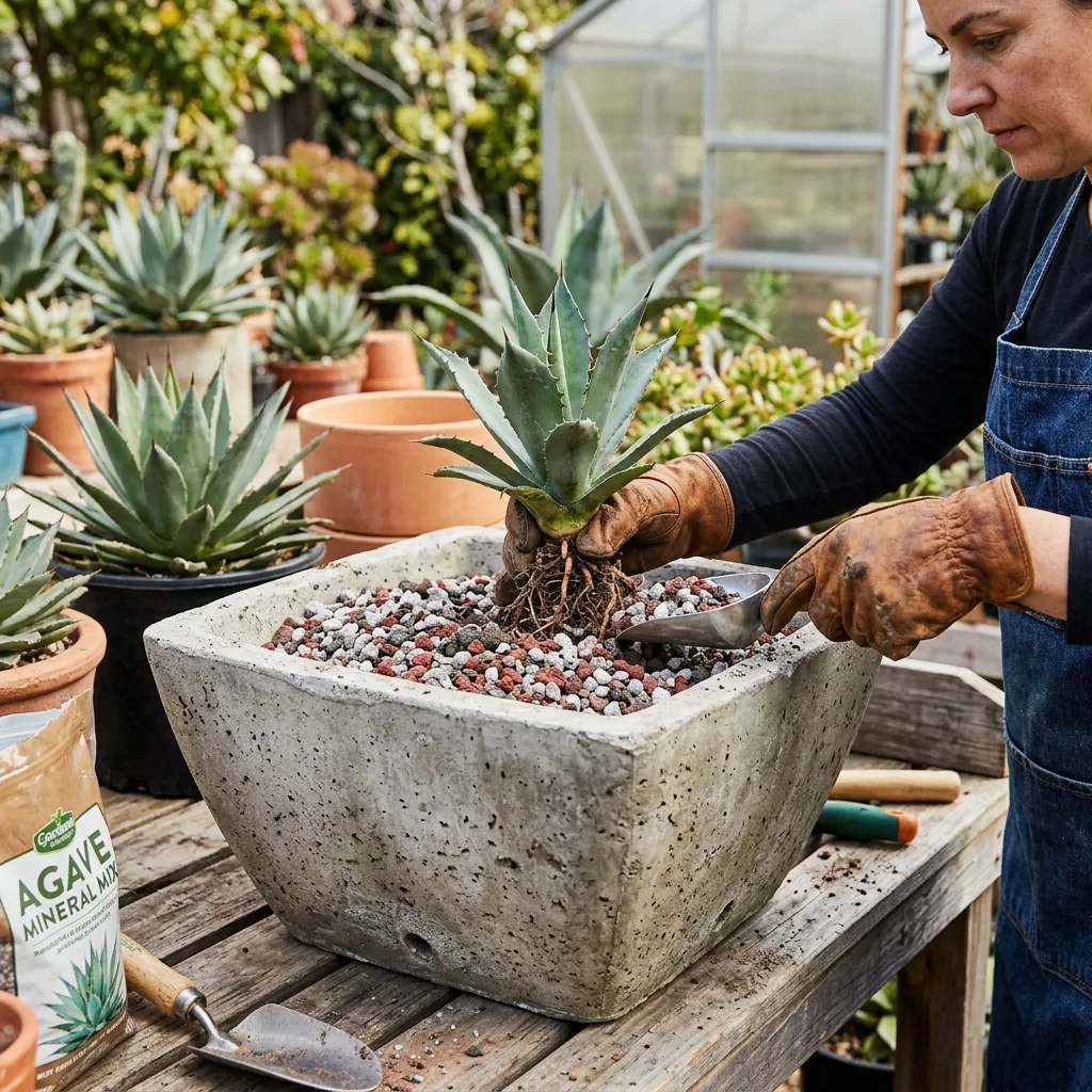 Agave Salmiana (Giant Agave) Care and Growing Guide: The Majestic Architect of the Desert - Care and Propagation Step