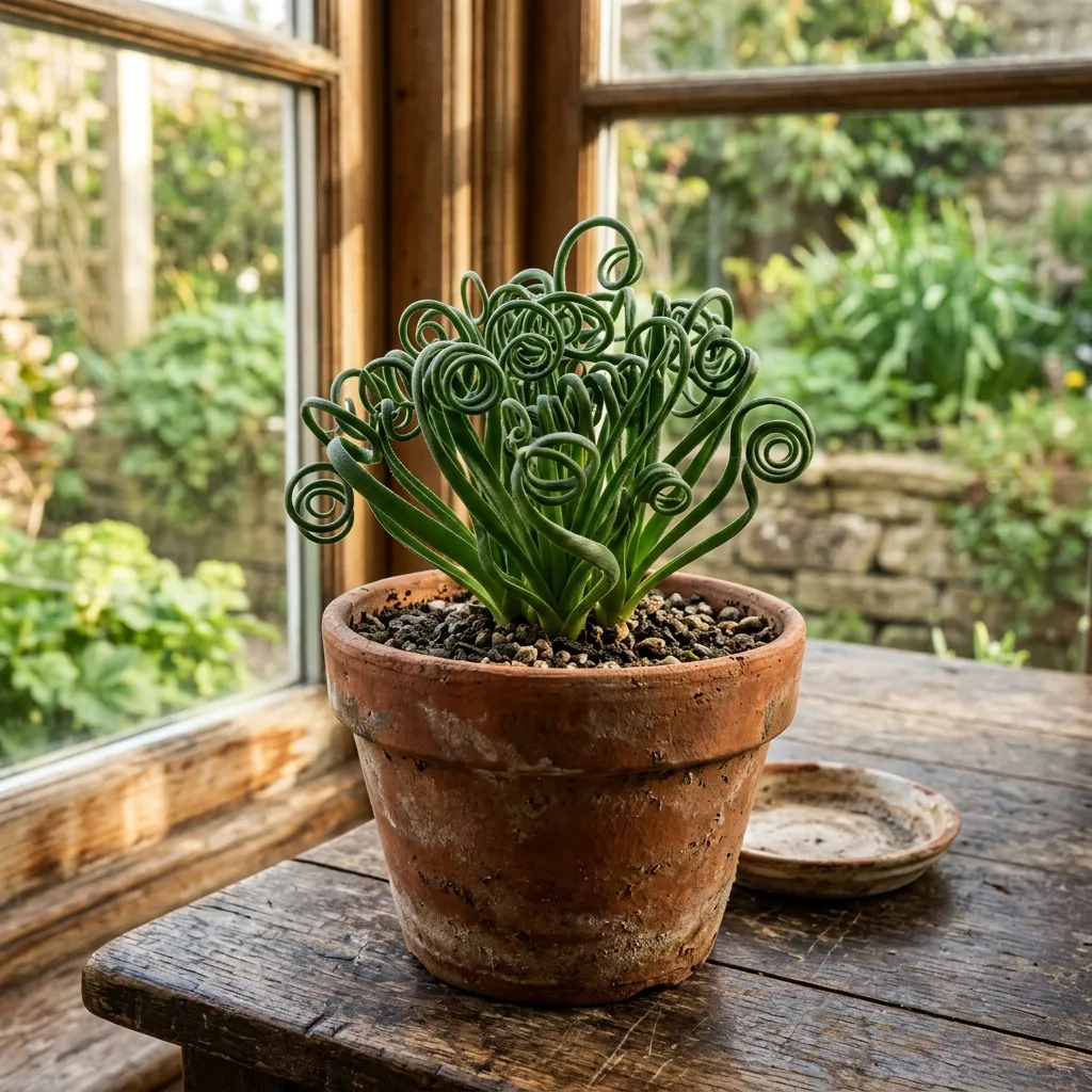 Tirbüşon Albuca (Albuca spiralis) Bakım Rehberi: Kıvrık Yaprakların Sırrı ve Soğanlı Sukulent Yetiştiriciliği