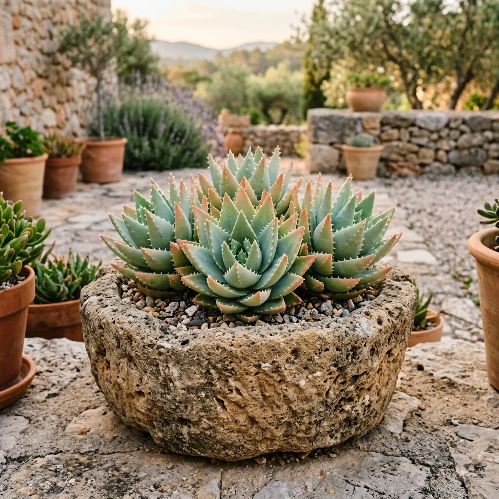 Short-Leaved Aloe (Aloe brevifolia) Care Guide: Botanical Secrets of Blue Rosettes