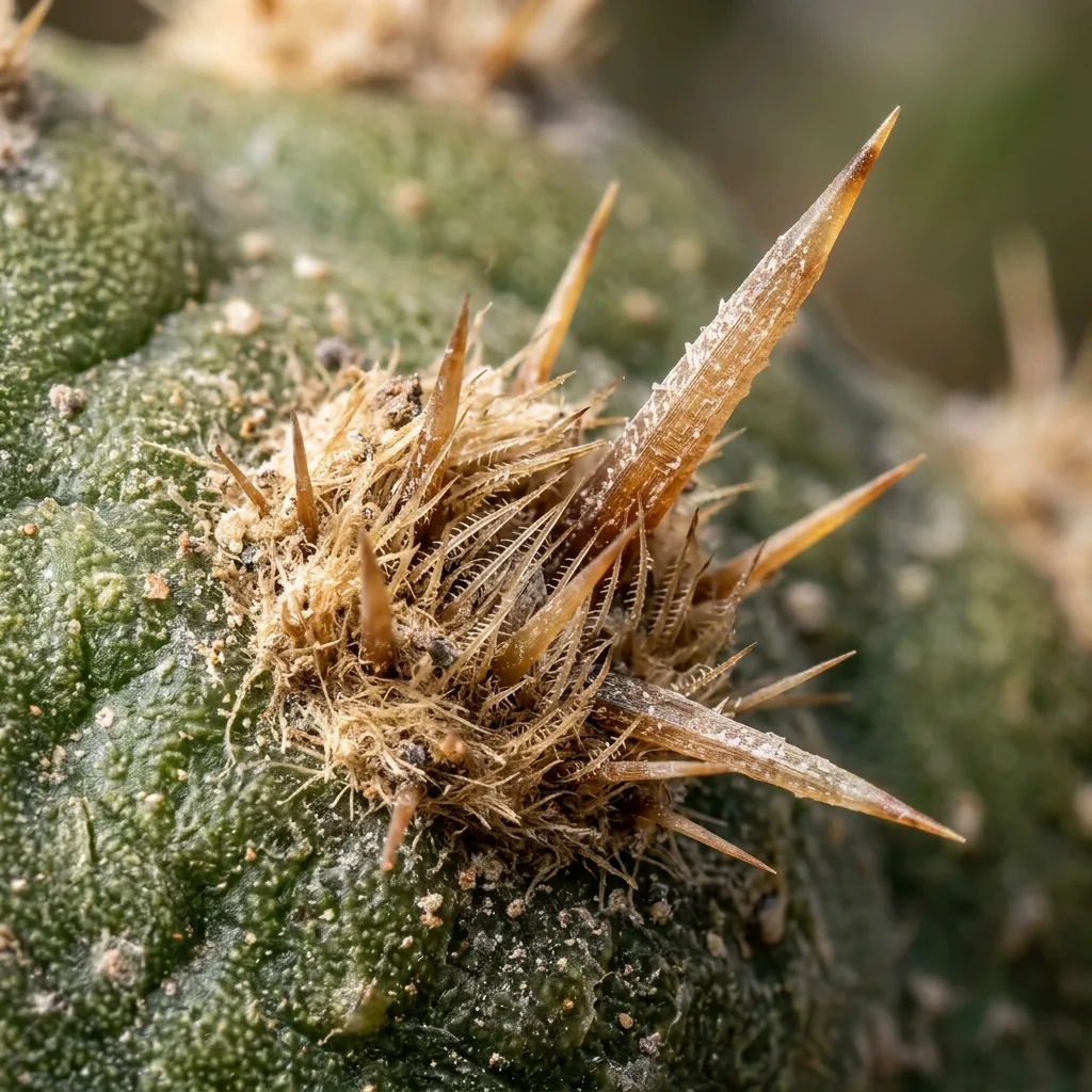 ¿Son Venenosas las Espinas de Cactus? Realidades sobre Toxicidad, Biología de las Espinas y Guía de Cuidado Seguro - Detalle Botánico y Morfología