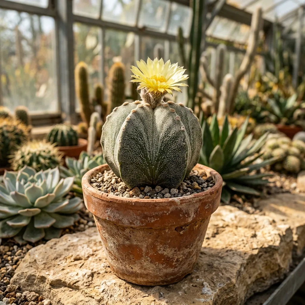 Astrophytum (Yıldız Kaktüsü) Bakım Rehberi: Hücresel Kalsiyum Dinamiği ve Çürümesiz Büyütme Protokolü