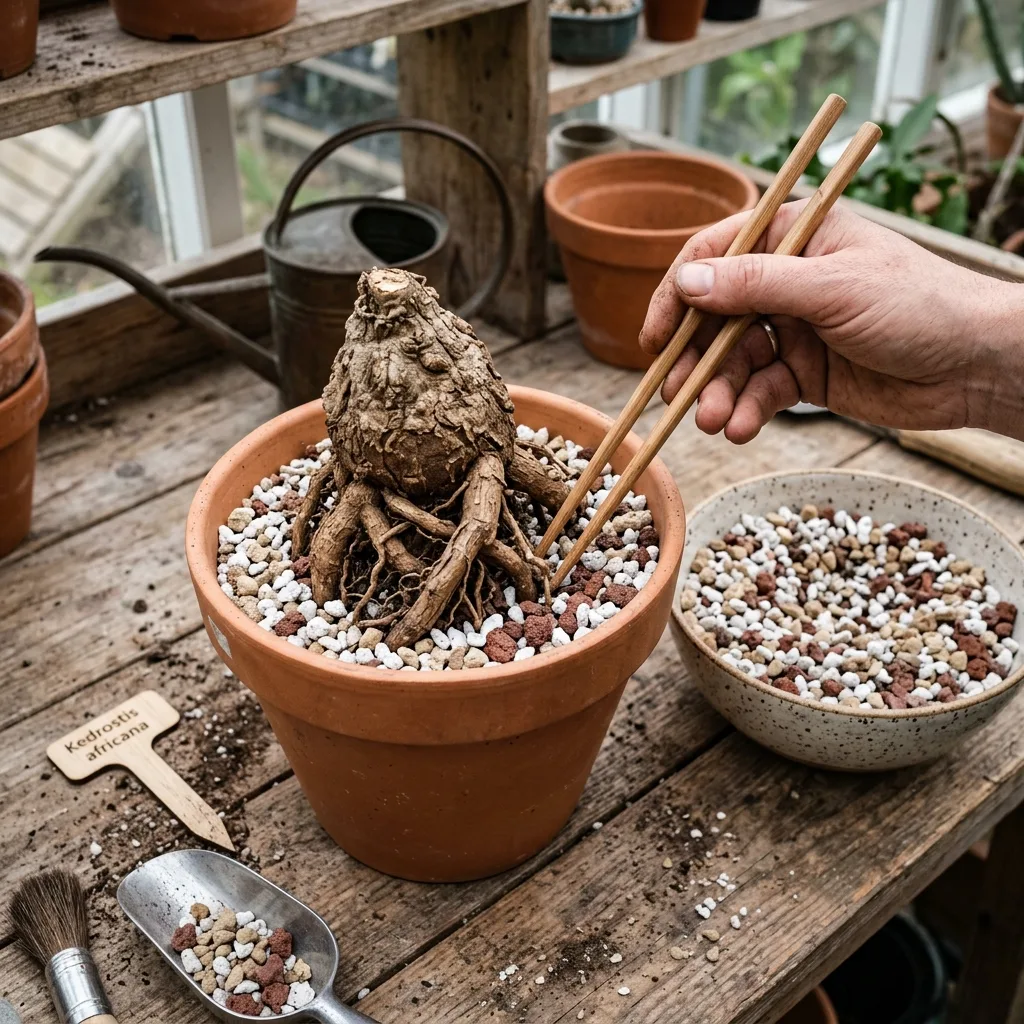 Pepino de Babuino (Kedrostis africana): Guía Completa de Cultivo y Cuidados del Caudex Escultural - Guía de Cuidado y Propagación