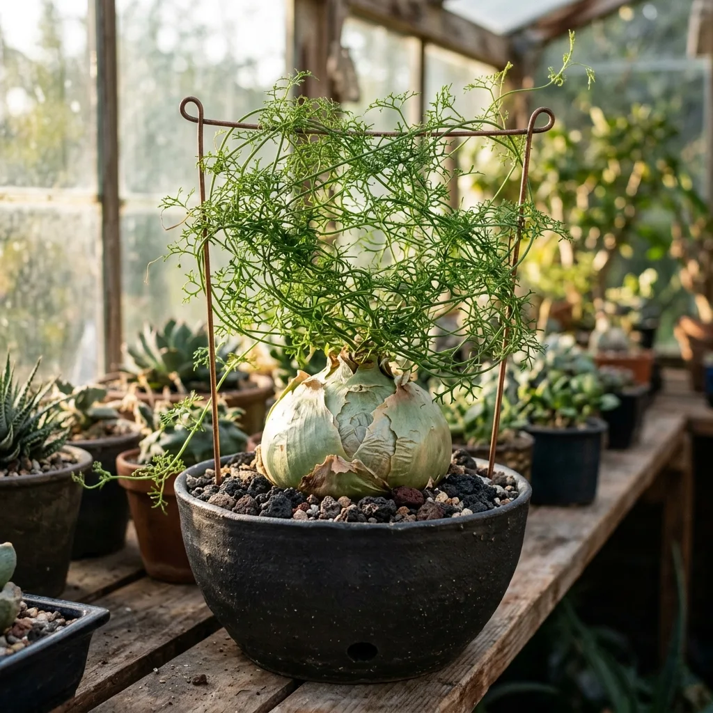 Bowiea Volubilis: Pflege der Kletterzwiebel und Botanischer Leitfaden
