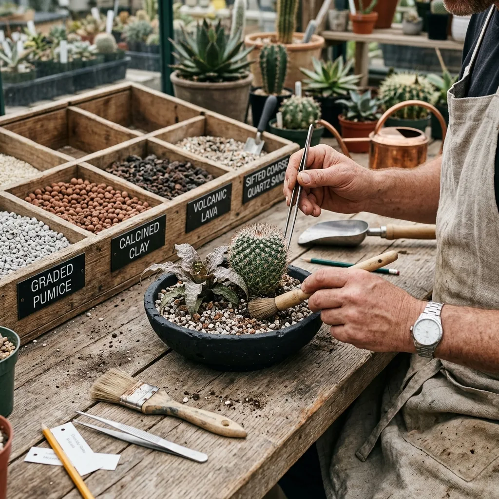 Asociación de Cactus y Bromelias Suculentas: Formaciones Desérticas, Crecimiento y Guía de Cuidados - Guía de Cuidado y Propagación