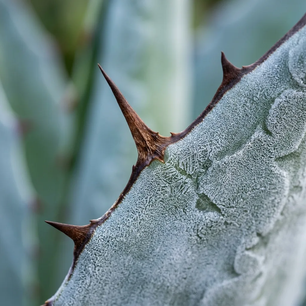 Yüzyıl Bitkisi (Agave americana) Hastalıkları ve Sukulent Yetiştirme Sorunları Çözüm Rehberi - Botanik Detay ve Yaprak Dokusu