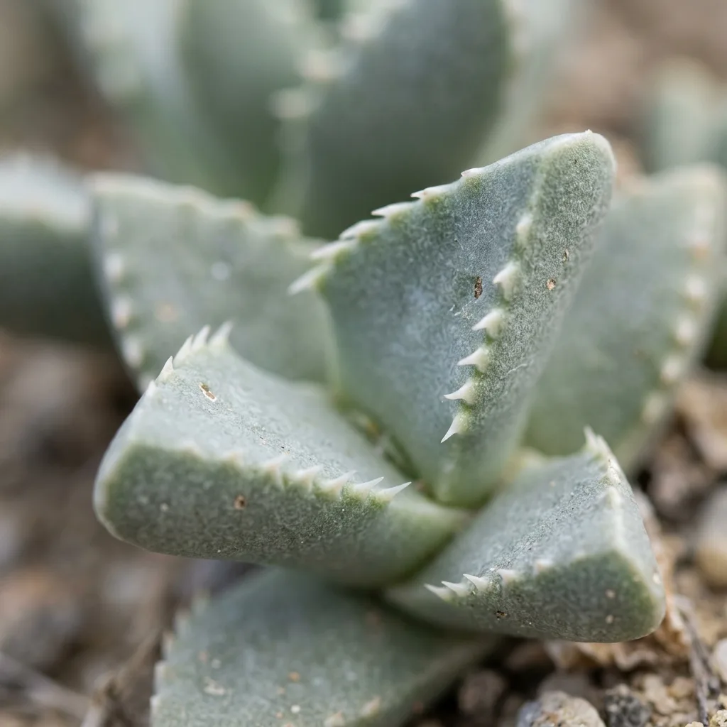 Halı Otu Sukulenti (Cheiridopsis denticulata) Bakım Rehberi: Karoo Çölünün Dişli İncisi - Botanik Detay ve Yaprak Dokusu