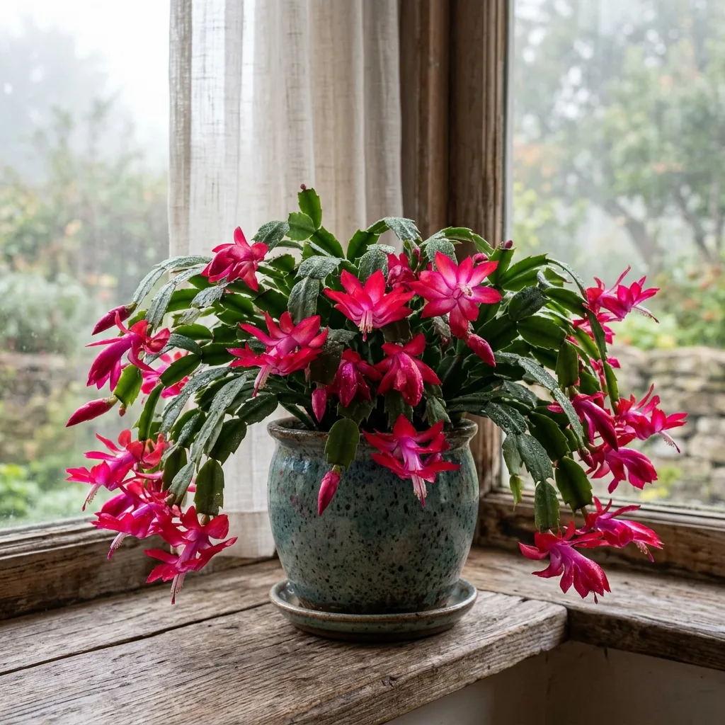 Sustrato Ideal y Cuidados para el Cactus de Navidad: Guía para Florecer Schlumbergera