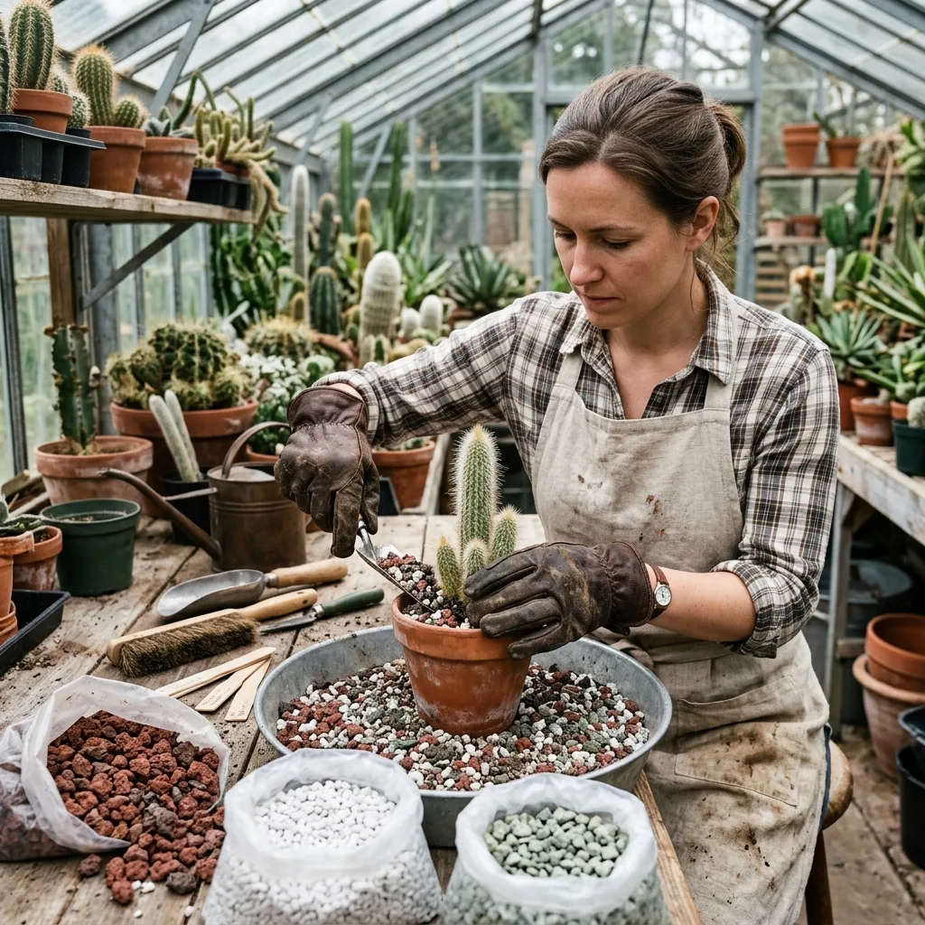 Cleistocactus Bakım Rehberi: Gümüş Meşale Kaktüsünün Büyüme ve Çiçeklenme Sırları - Saksılama ve Çoğaltma Aşaması