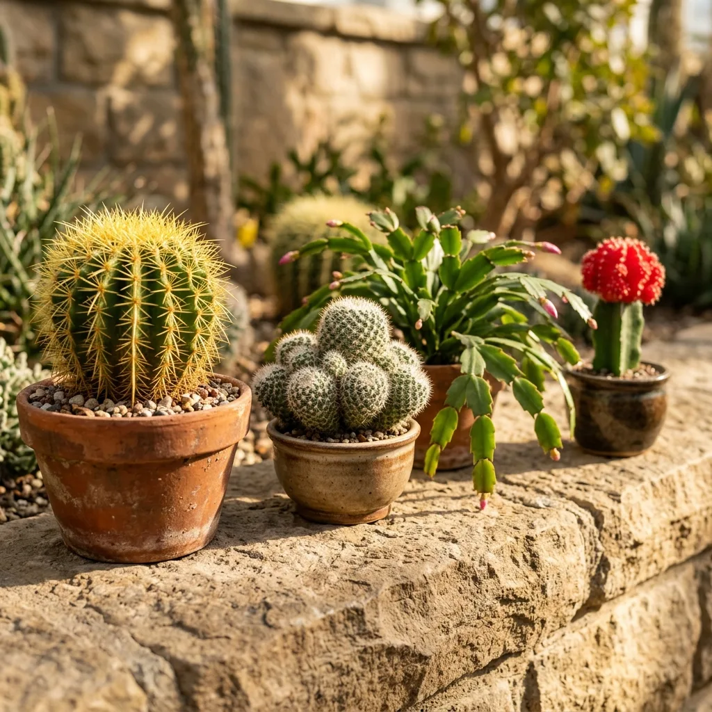 Die 4 beliebtesten Kakteenarten für die Wohnung: Botanischer Pflege-Leitfaden