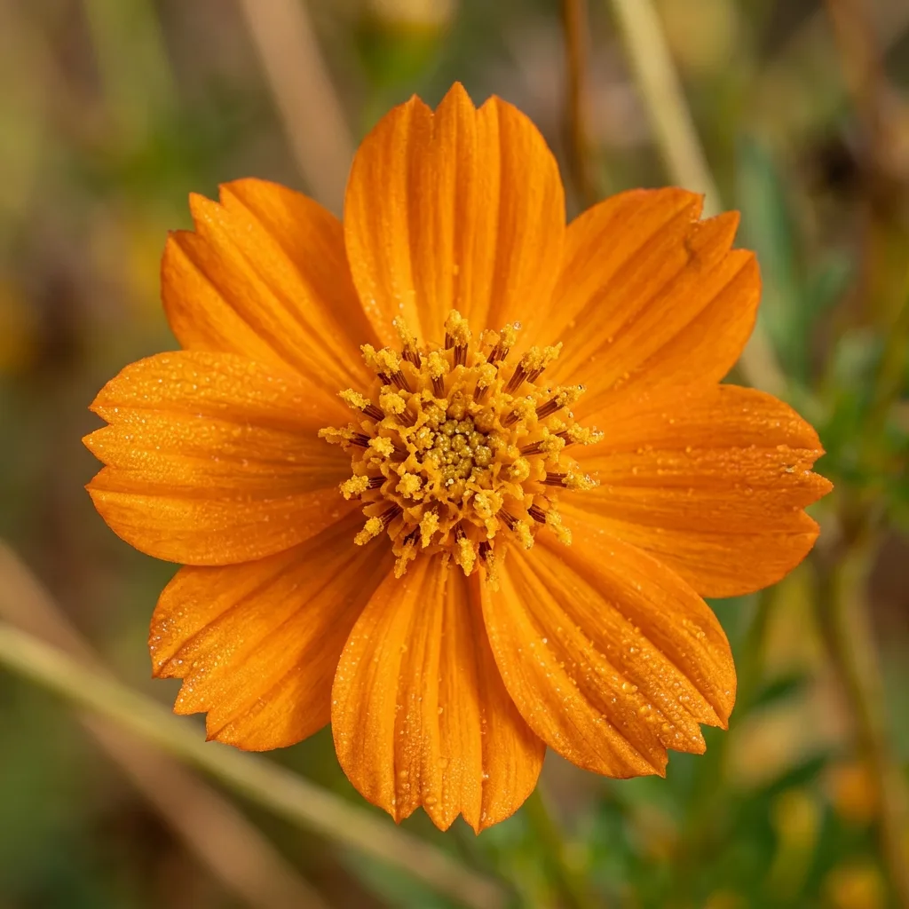 Sulfur Cosmos (Cosmos sulphureus): Mexican Aster Care and Growing Guide - Botanical Detail and Leaf Morphology