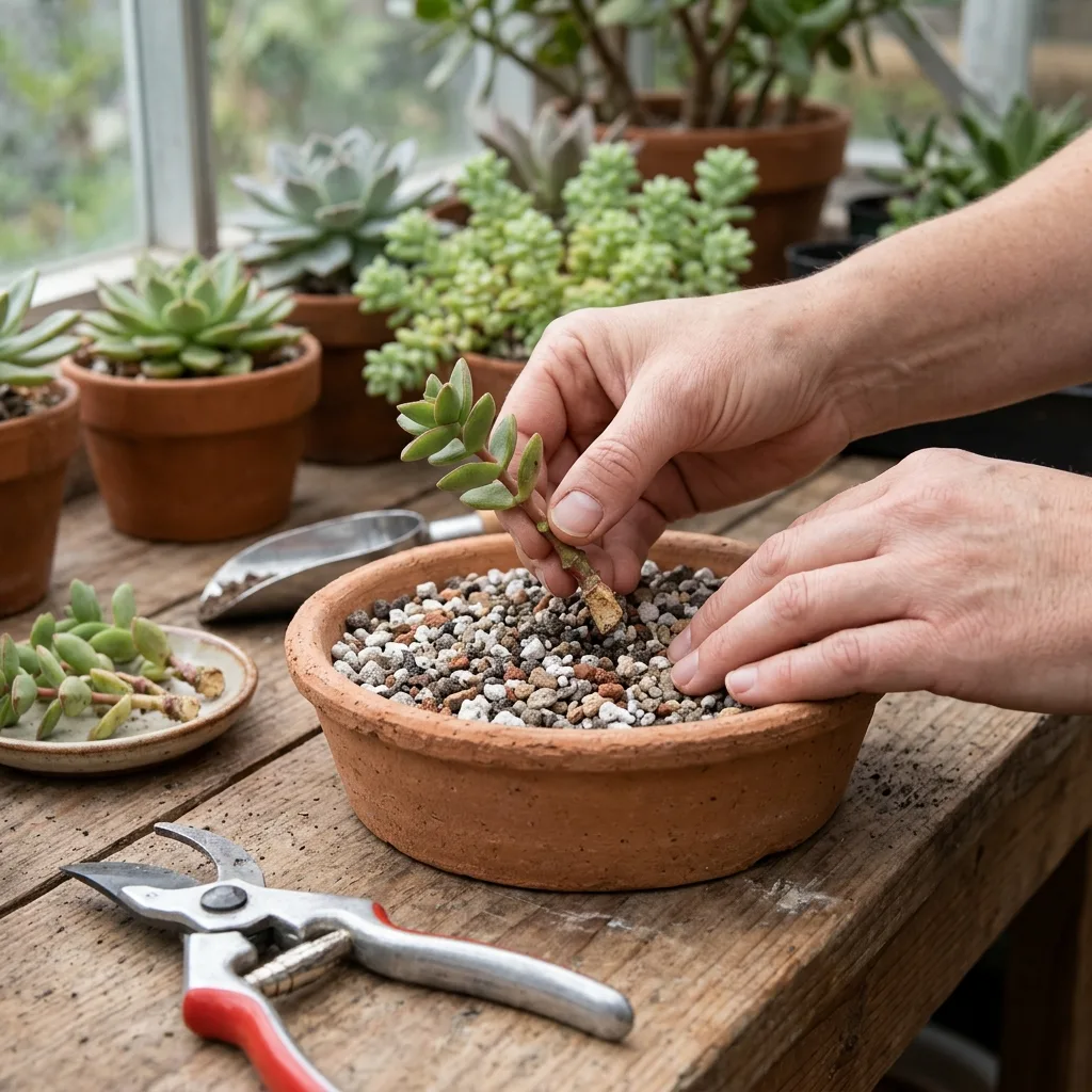 Crassula sarmentosa Pflegeanleitung: Das Geheimnis kaskadierender Triebe und gezähnter Blätter - Pflege und Vermehrung