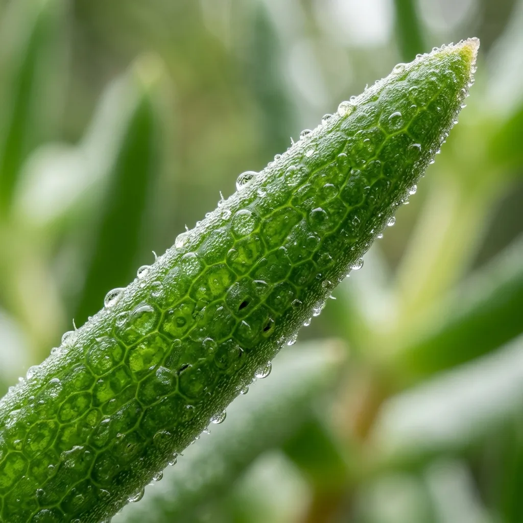 Kozalaklı ve İğne Yapraklı Sukulentler Budanır mı? Crassula tetragona ve Sukulent Çam Budama Rehberi - Botanik Detay ve Yaprak Dokusu
