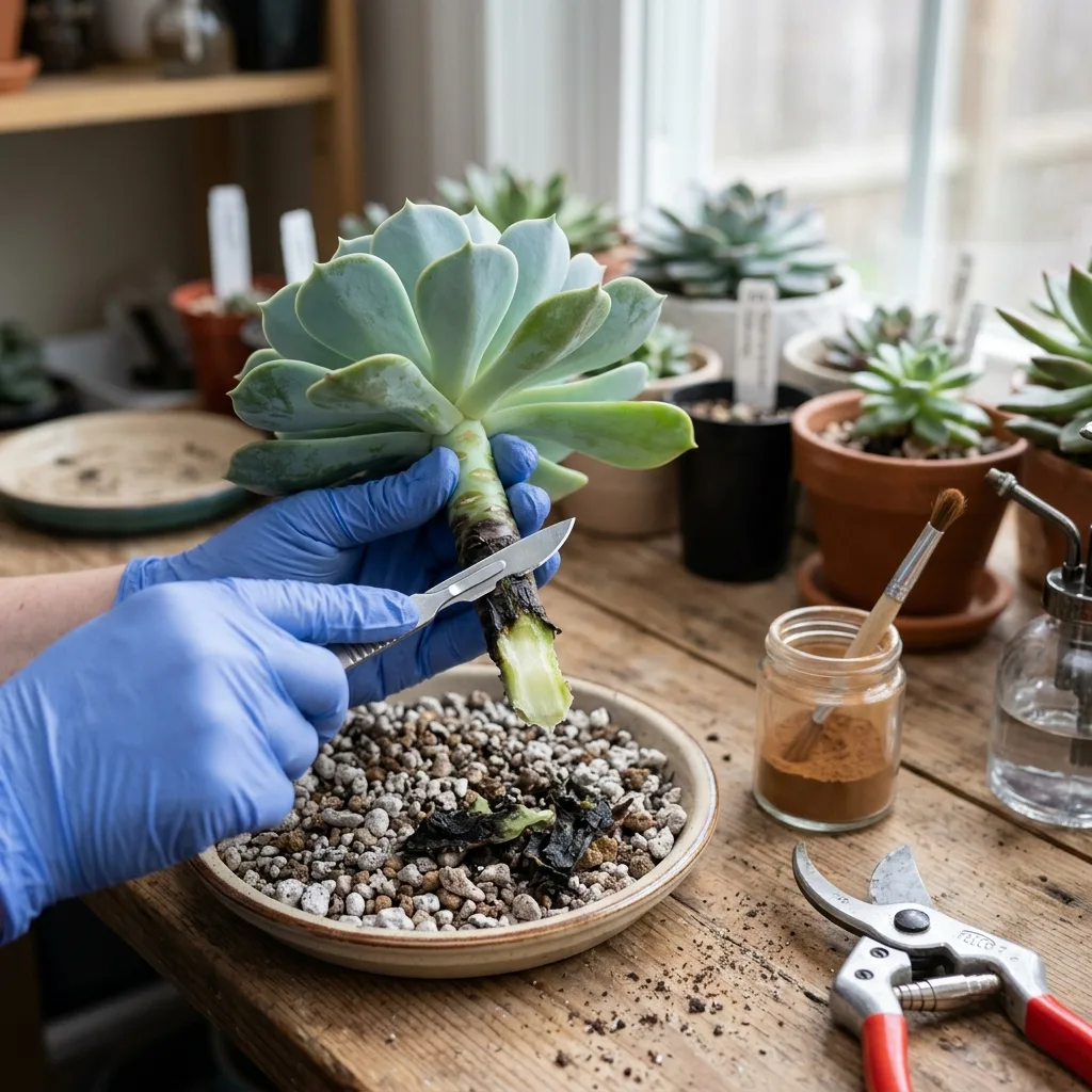 How to Save a Rotting Succulent: Scientific Emergency Guide for Root and Stem Rot