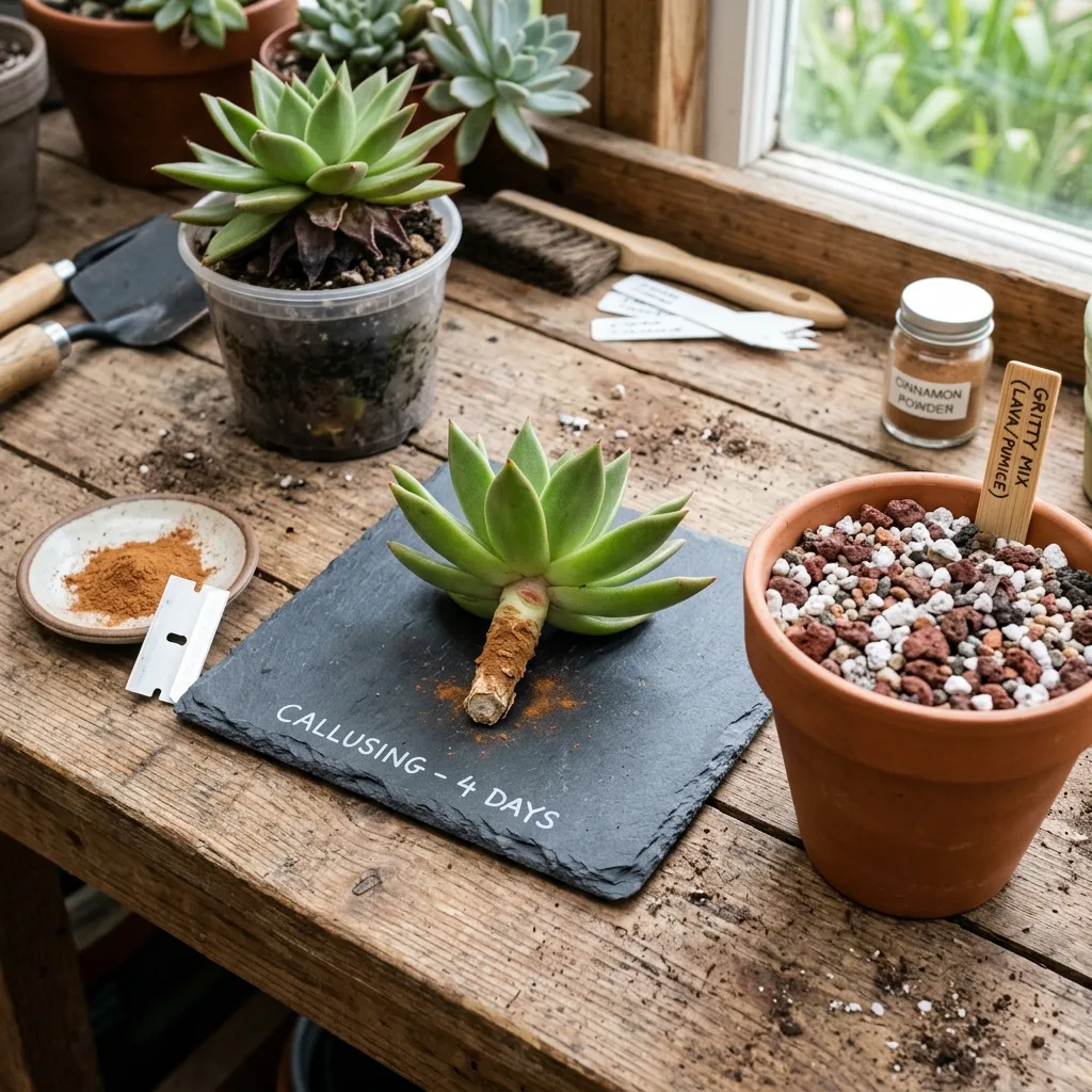 How to Save a Rotting Succulent: Scientific Emergency Guide for Root and Stem Rot - Care and Propagation Step