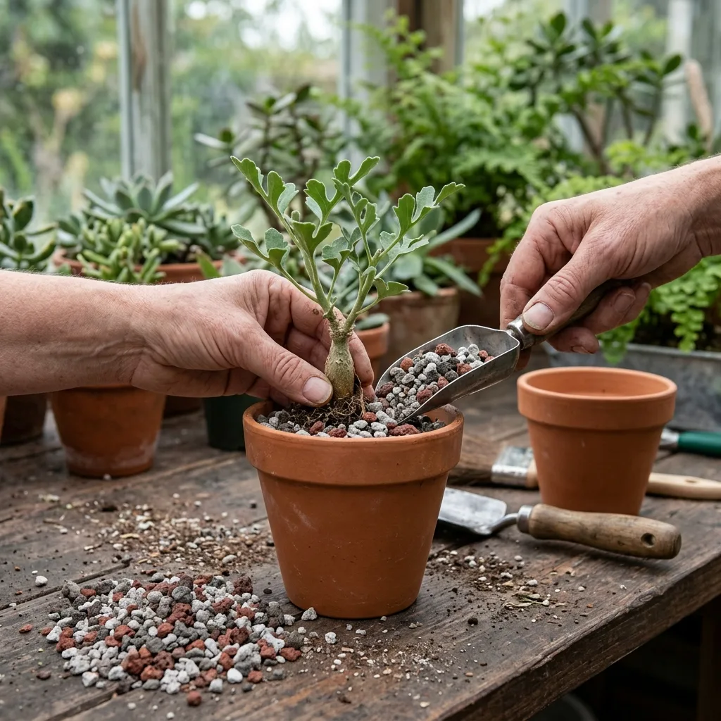 Cussonia Sukulent Bakım Rehberi: Lahana Ağacının Kaudeks Fizyolojisi ve Büyütme Protokolü - Saksılama ve Çoğaltma Aşaması