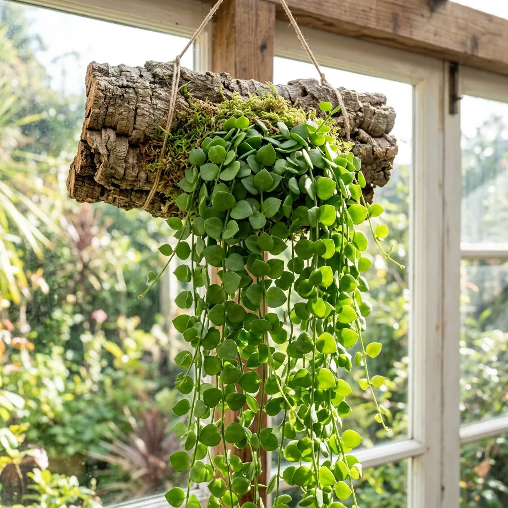 Guía de Cuidados de la Suculenta Dischidia: Cultivo Epífito en Corteza y Protocolo de Humedad - Detalle Botánico y Morfología