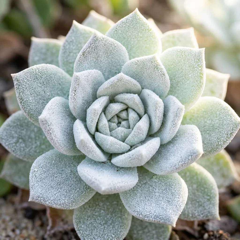 The Silver Rosette of Coastal Bluffs: Dudleya caespitosa (Sea Lettuce) Care Guide - Botanical Detail and Leaf Morphology