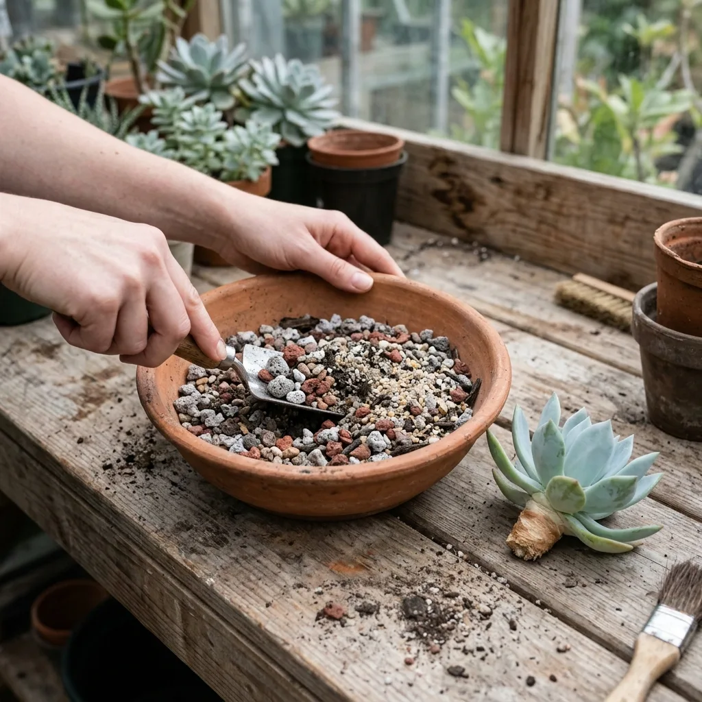The Silver Rosette of Coastal Bluffs: Dudleya caespitosa (Sea Lettuce) Care Guide - Care and Propagation Step