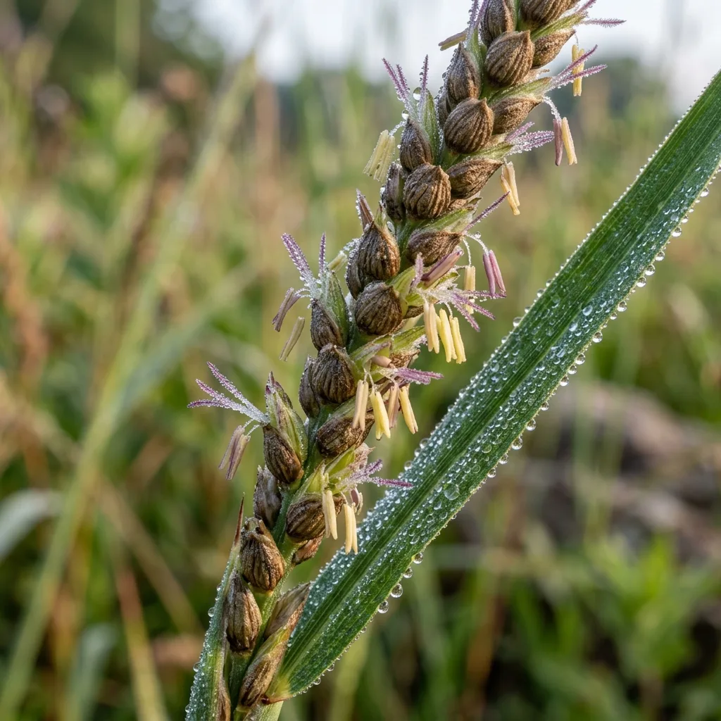 Doğu Gamagrass (Tripsacum dactyloides) Nedir? Tohum Ekimi ve Egzotik Bahçe Bakım Rehberi - Botanik Detay ve Yaprak Dokusu