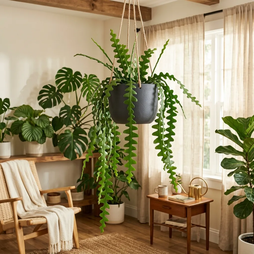 Fishbone Cactus (Epiphyllum anguliger) Care: Zigzag Stems and Blooming Guide