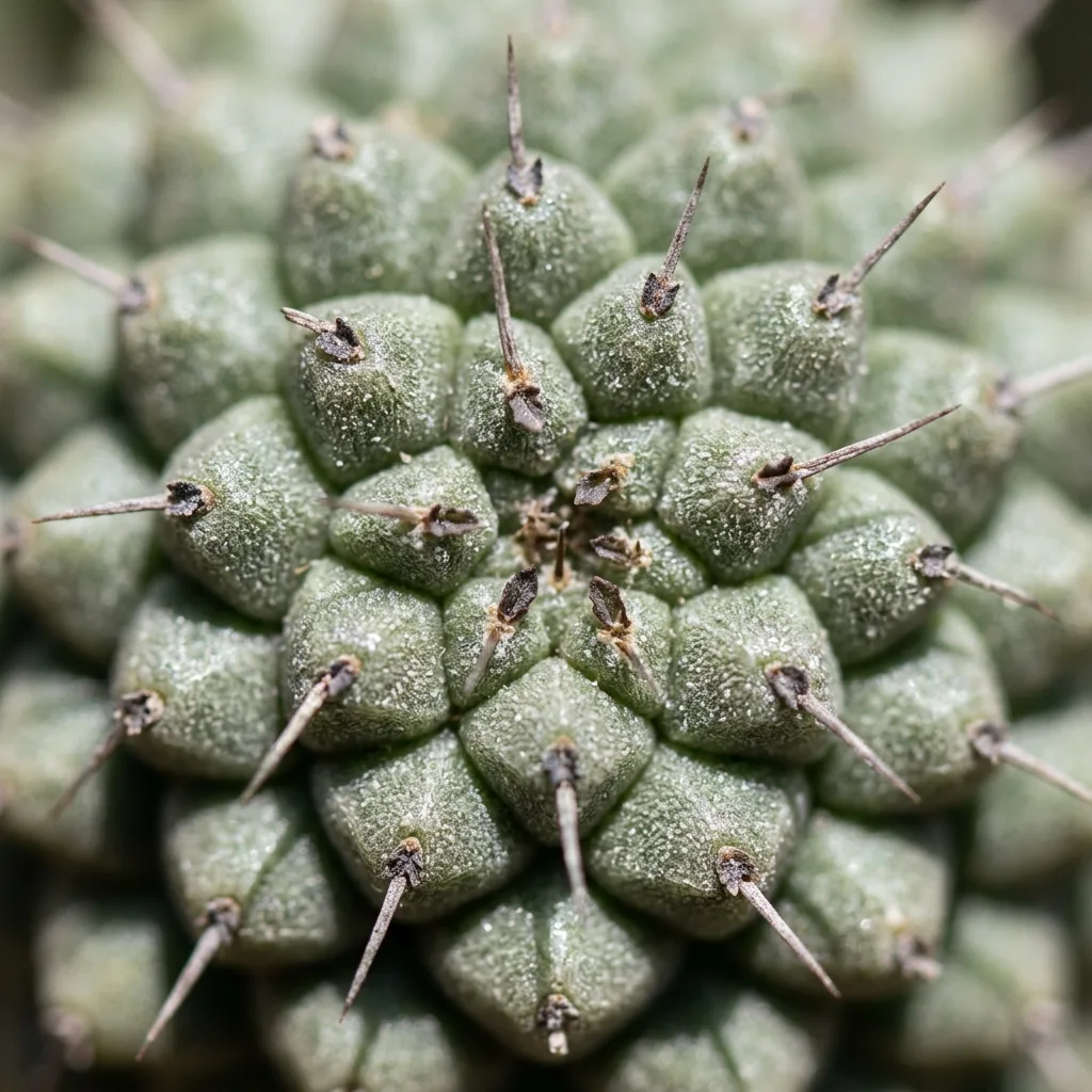 Miniatur-Maiskolben-Sukkulente: Euphorbia submamillaris Pflege- und Botanik-Ratgeber - Botanisches Detail und Blattmorphologie