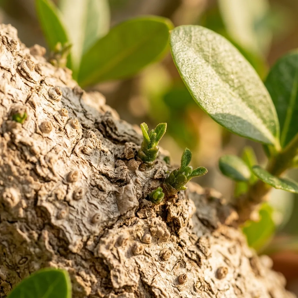 Fockea Succulent Care and Cultivation Guide: Caudex Physiology and Vine Management - Botanical Detail and Leaf Morphology