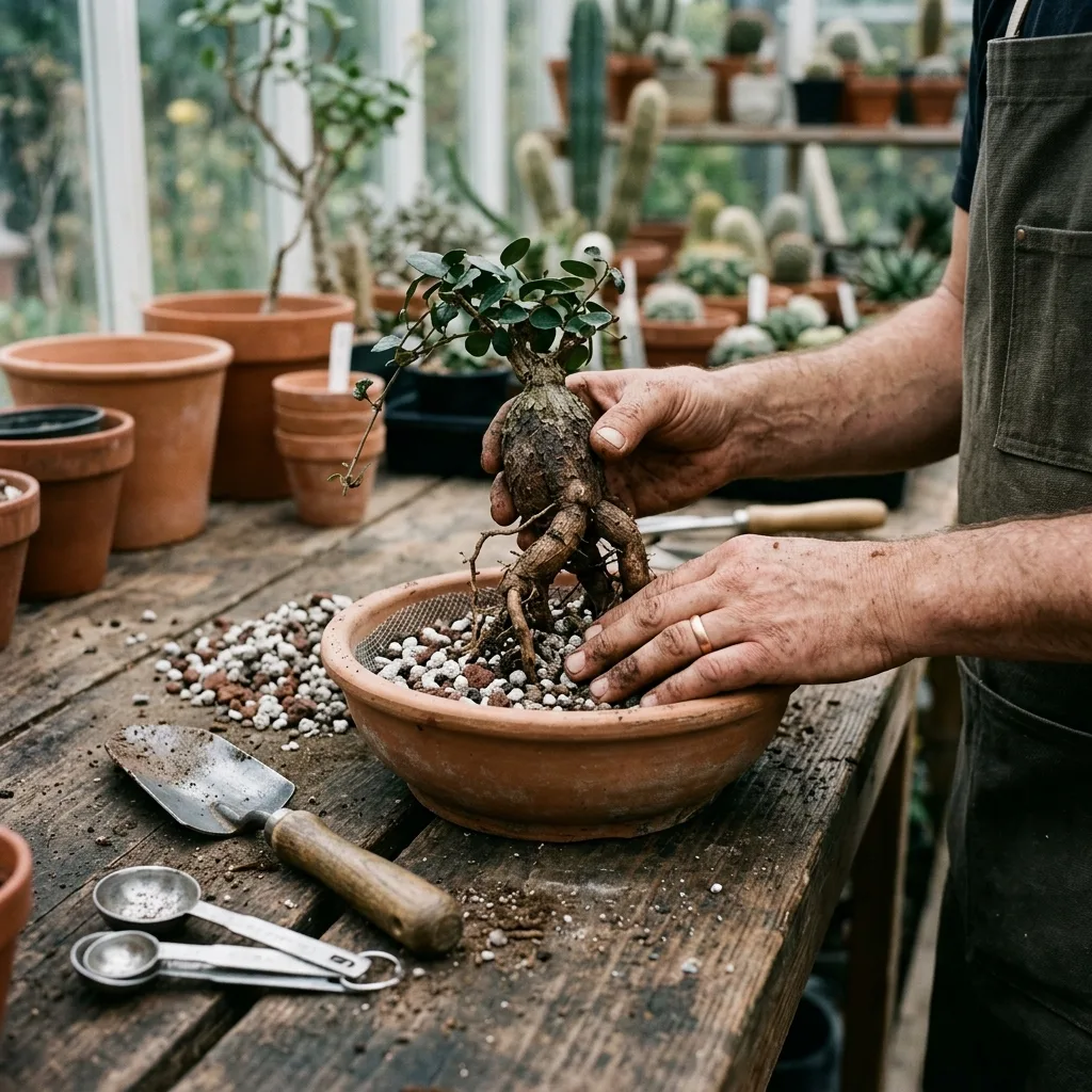 Fockea Succulent Care and Cultivation Guide: Caudex Physiology and Vine Management - Care and Propagation Step