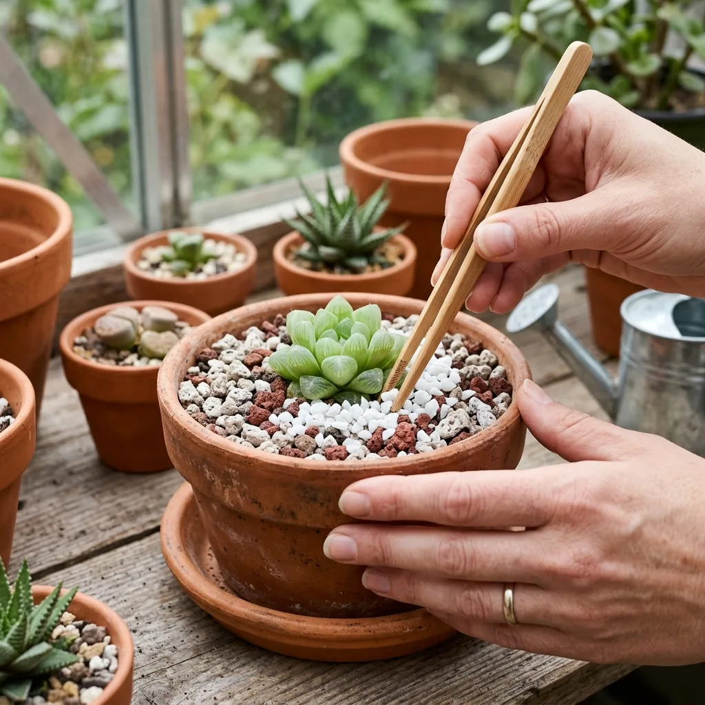 Guía de Cultivo y Cuidado de Frithia: Anatomía de las Hojas Ventana y Protocolo Antipudrición - Guía de Cuidado y Propagación