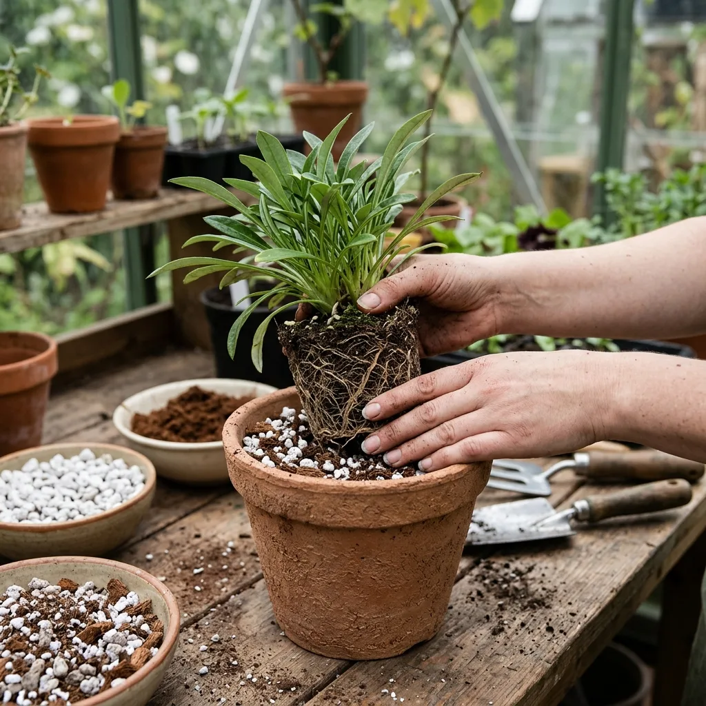 Ideal Soil, Pot Dynamics, and Root Aeration Guide for Gazania krebsiana (Terracotta Gazania) - Care and Propagation Step