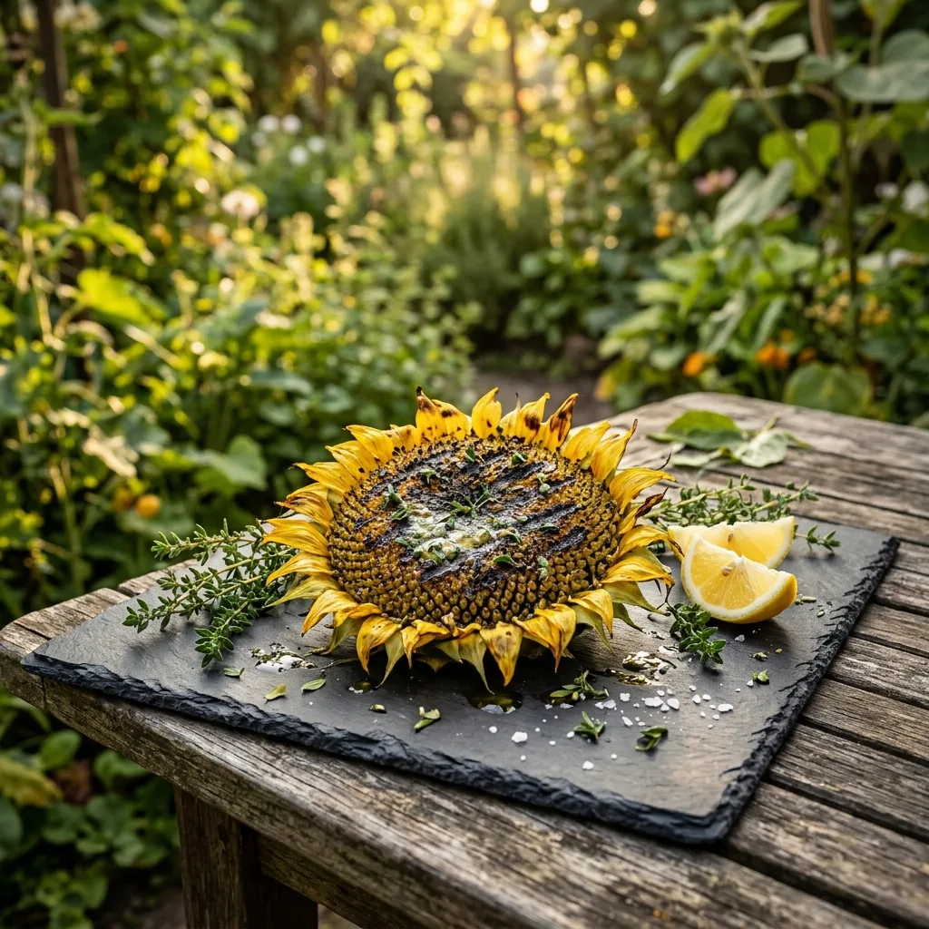 Cabezas de Girasol a la Parrilla: Cultivo de Helianthus annuus, Momento Óptimo de Cosecha y el Arte Culinario