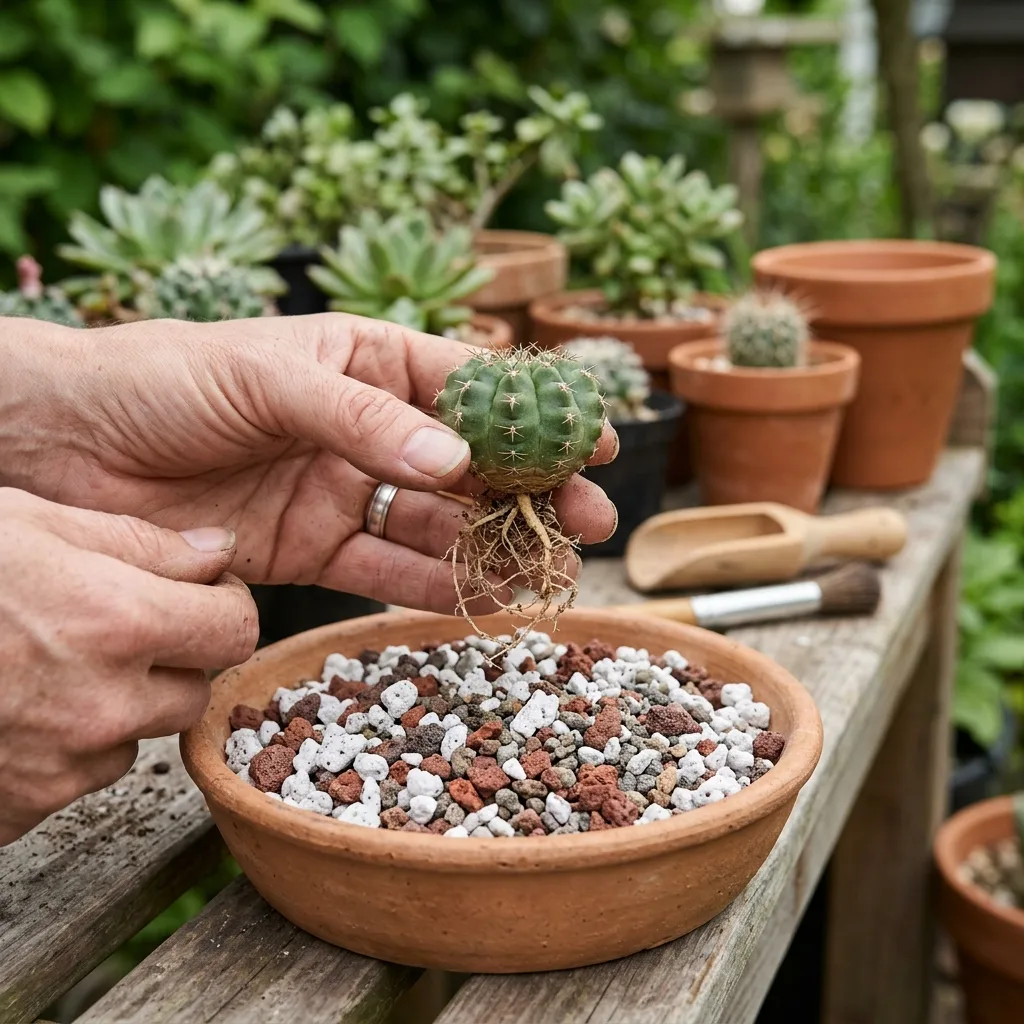 Gymnocalycium Kakteen & Sukkulenten Pflege-Guide: Kinn-Morphologie, Lichtmanagement und Fäulnisprävention - Pflege und Vermehrung