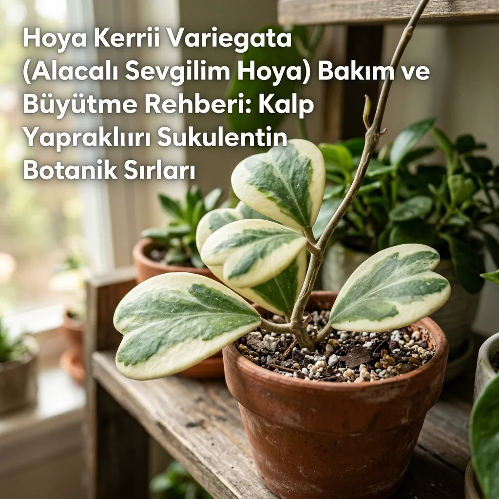 Hoya Kerrii Variegata (Sweetheart Hoya) Care and Growing Guide: Botanical Secrets of the Heart-Leaf Succulent - Care and Propagation Step