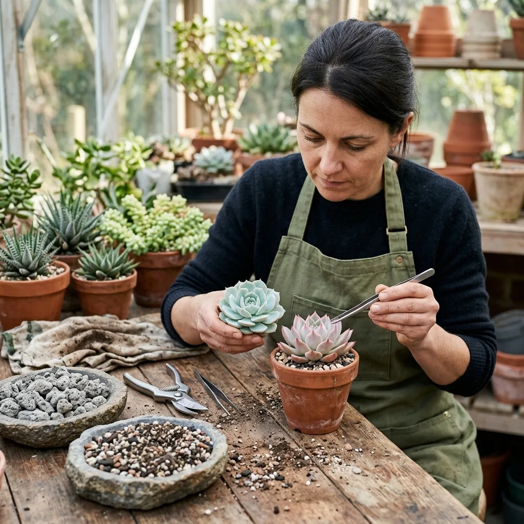 How to Identify Succulent Genera: Morphological Diagnosis and Care Guide - Care and Propagation Step