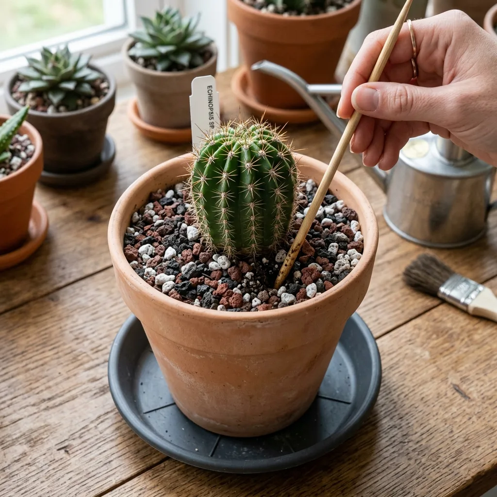 ¿Cómo Regar un Cactus de Interior? Guía Botánica Científica para Evitar la Pudrición de Raíces - Guía de Cuidado y Propagación