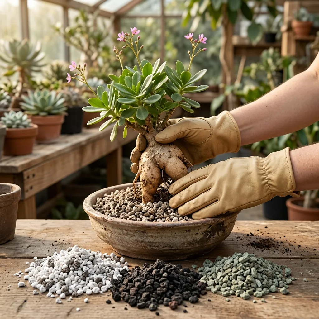 Opar Mücevheri (Talinum paniculatum) Bakım Rehberi: Yakut Taneli Sukulentin Yetiştirilmesi ve Kullanım Alanları - Saksılama ve Çoğaltma Aşaması