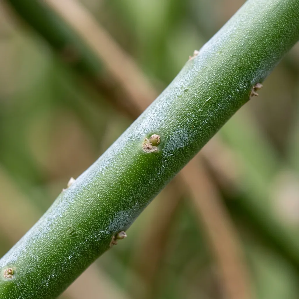 ¿Tu Cactus Lápiz se Espiga? Cómo Frenar el Crecimiento Descontrolado en Terrarios y Guía de Diseño en Vidrio Abierto - Detalle Botánico y Morfología