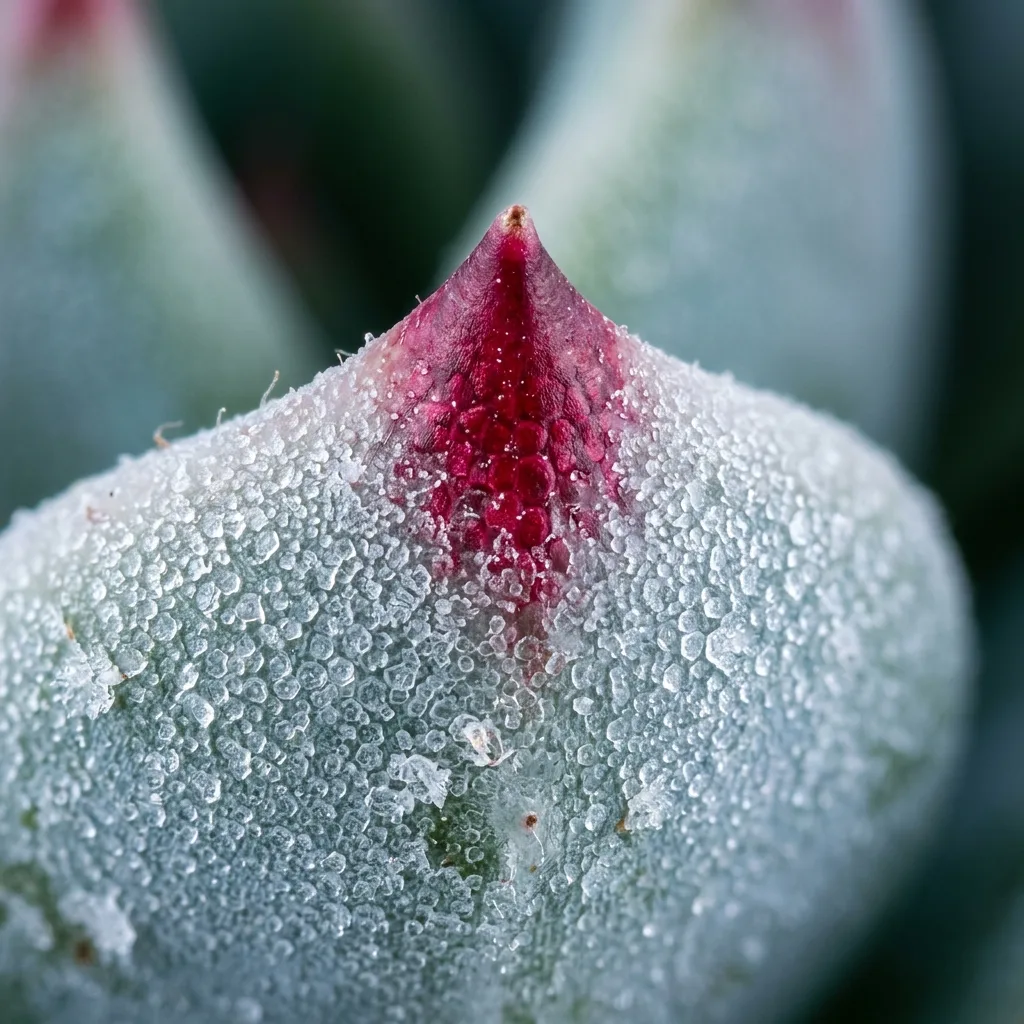 Korean Succulents Care Guide: Plump Rosettes, Powdery Farina, and the Art of Hybridization - Botanical Detail and Leaf Morphology