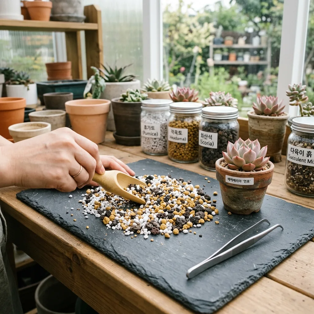 Korean Succulents Care Guide: Plump Rosettes, Powdery Farina, and the Art of Hybridization - Care and Propagation Step