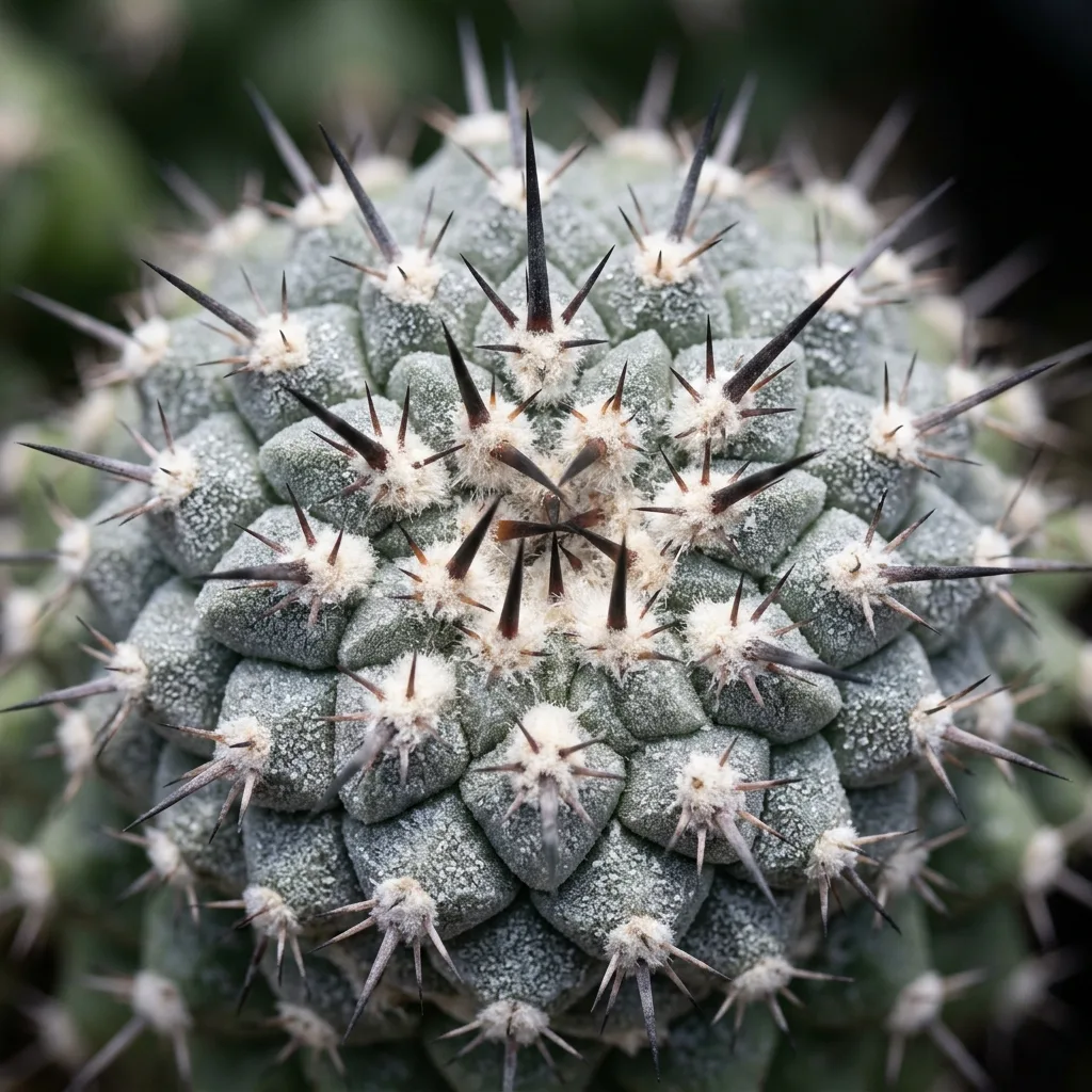 Ortegocactus macdougallii: Meksika Kireçtaşlarının Nadir Mücevheri ve Bakım Rehberi - Botanik Detay ve Yaprak Dokusu