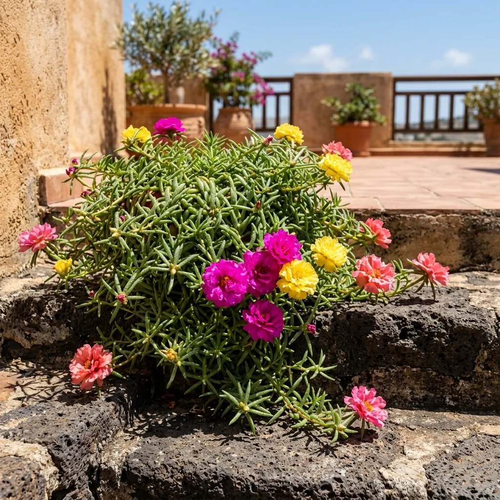 İpek Çiçeği Sukulenti (Portulaca grandiflora) Bakım Rehberi: Yosun Gülü Çiçeklendirme Sanatı
