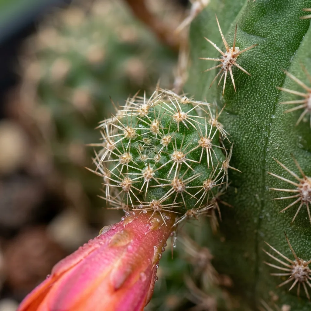 Rebutia Cactus Care Guide: Miniature Floral Physiology and Cultivation Protocol of Alpine Summits - Botanical Detail and Leaf Morphology