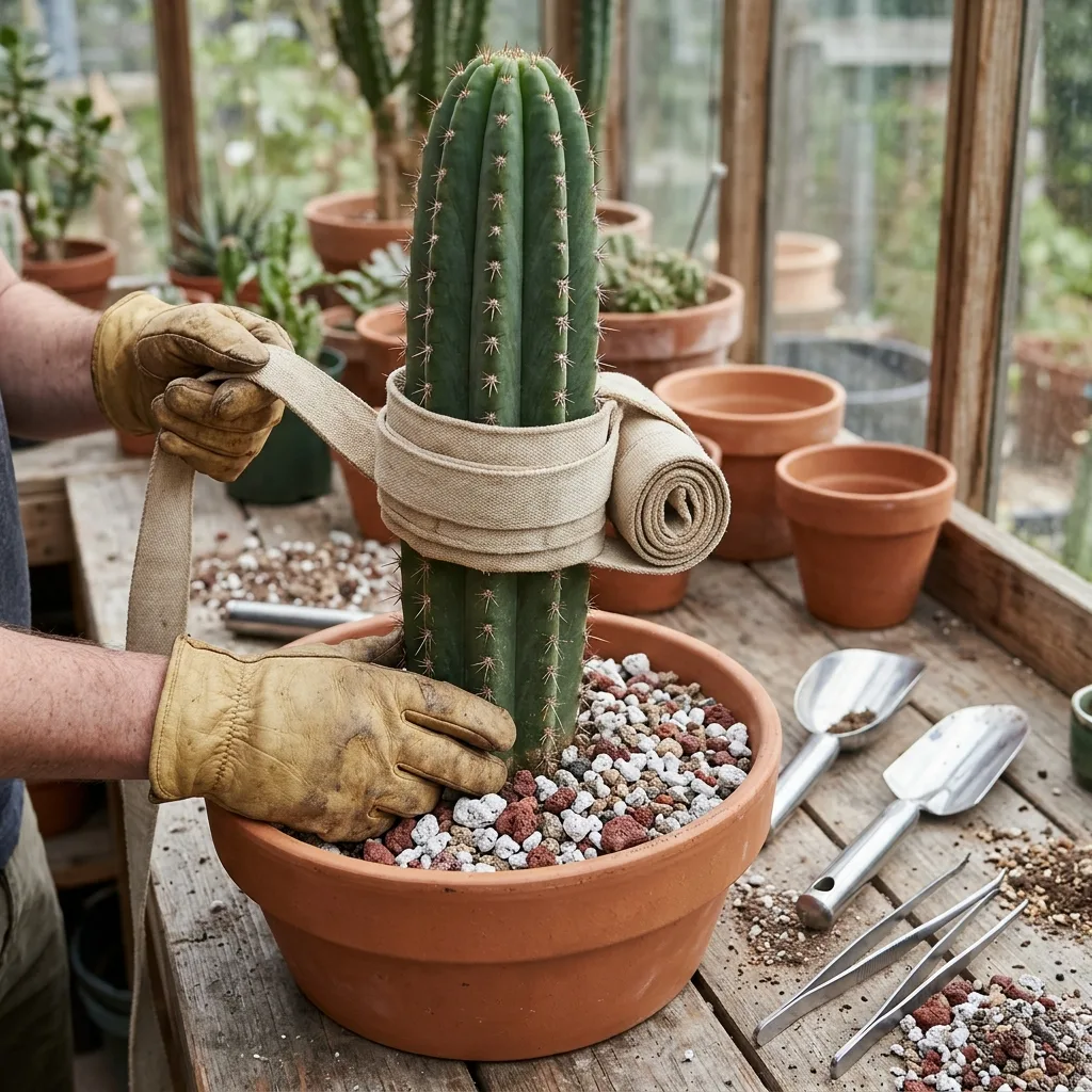 Trasplante de Cactus y Suculentas Gigantes: Guía Paso a Paso para un Cambio de Maceta Seguro y Cuidado Radicular - Guía de Cuidado y Propagación