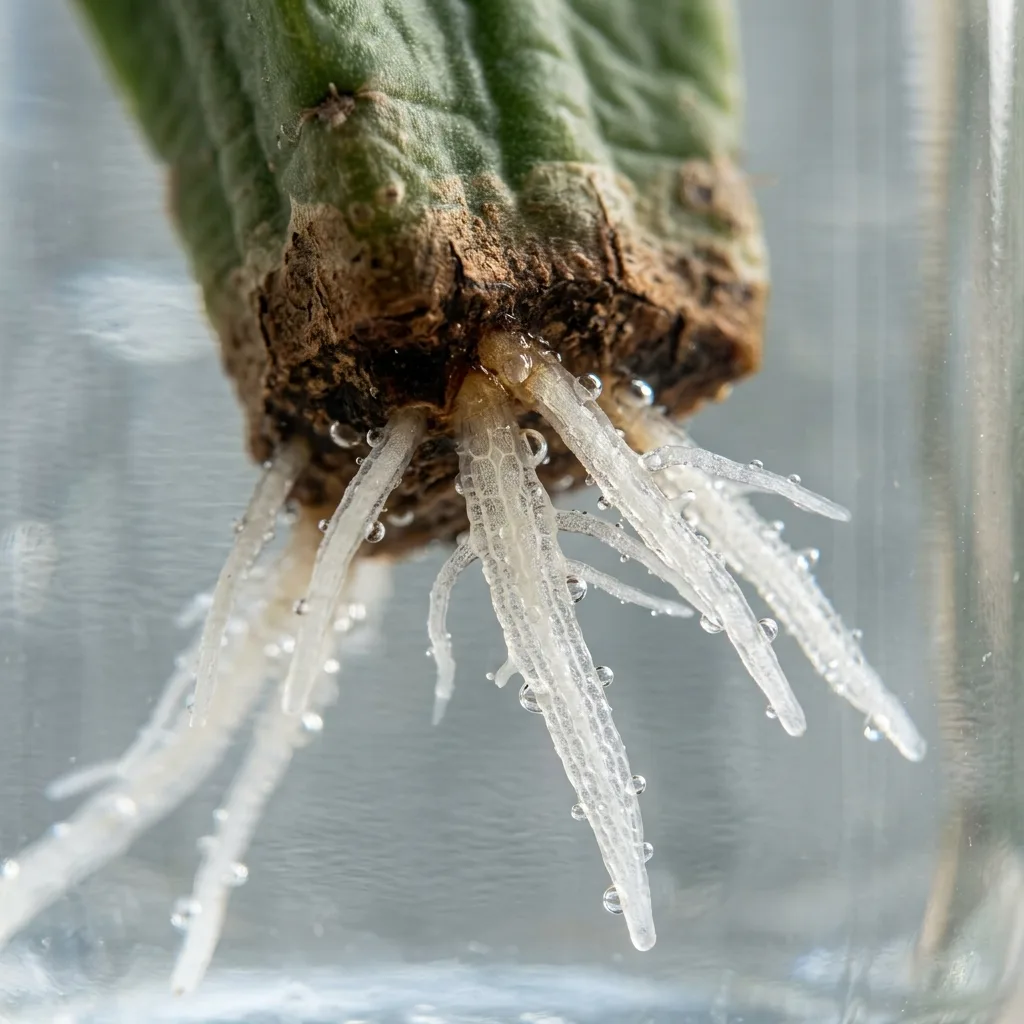 ¿Se Puede Enraizar un Cactus en Agua? Evidencias Científicas, Riesgos y Protocolo de Enraizamiento Paso a Paso - Detalle Botánico y Morfología