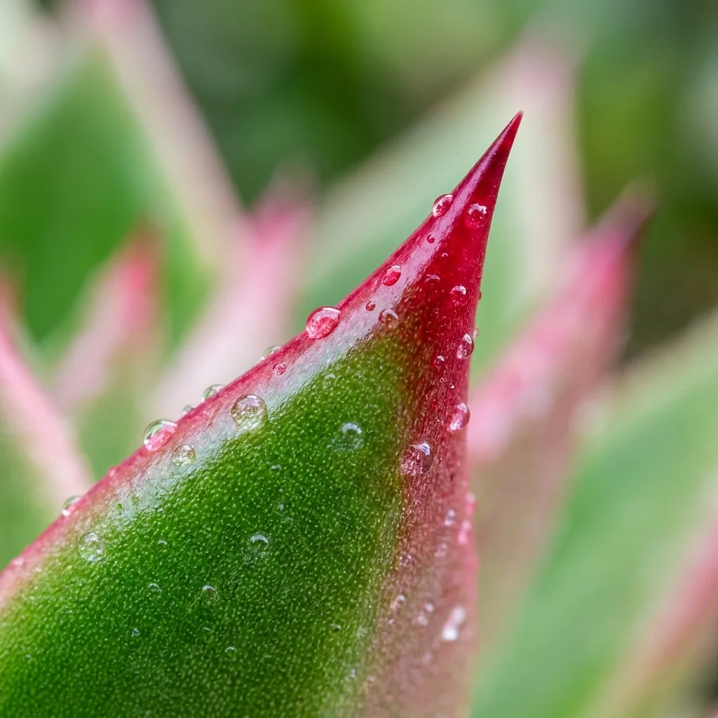 Mum Sukulenti (Echeveria agavoides) Bakım Rehberi: Mumsu Yaprakların Biyolojisi ve Yetiştirme Sırları - Botanik Detay ve Yaprak Dokusu