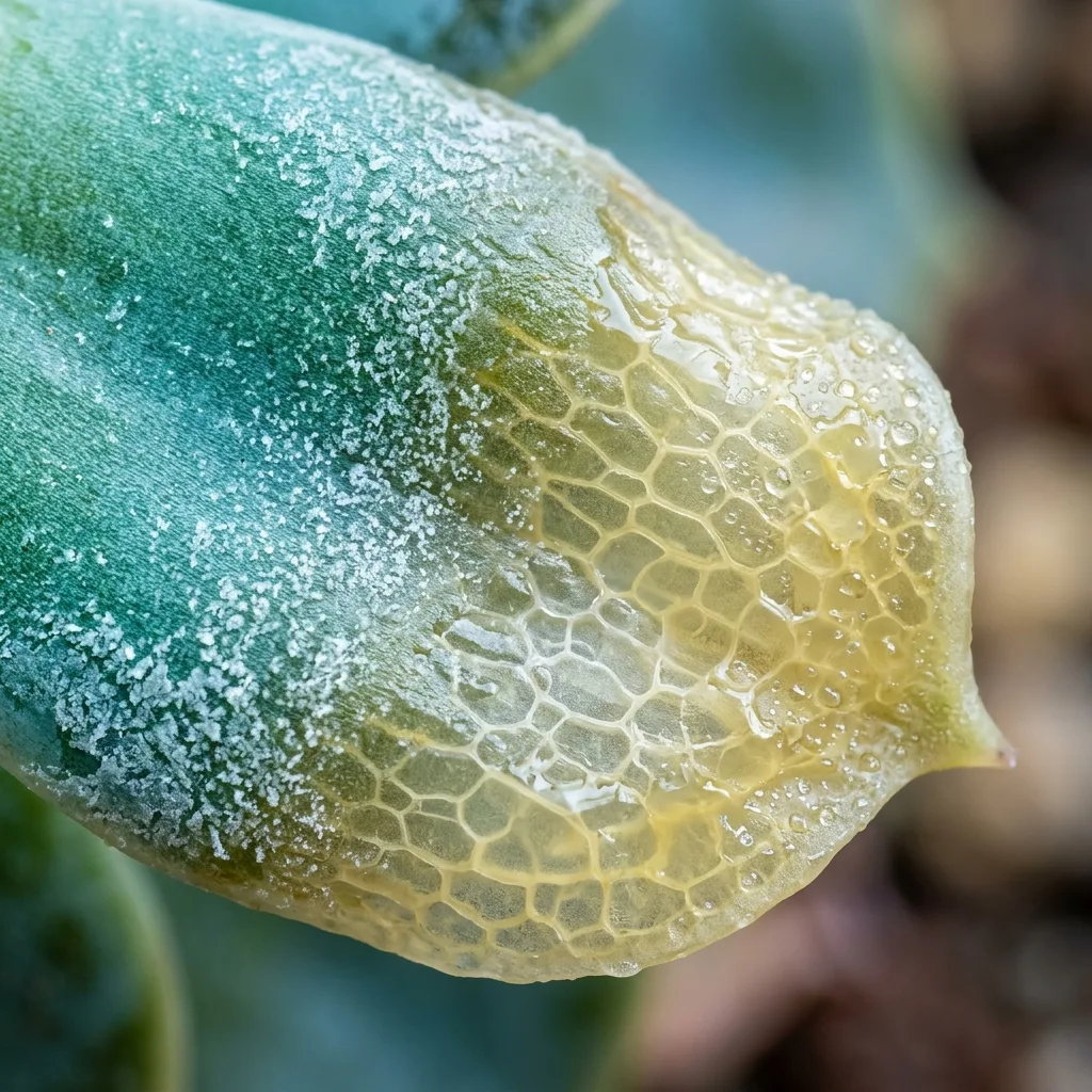 Why Is My Succulent Turning Yellow? The Biological Secret of Translucent Leaves and a Lifesaving Care Protocol - Botanical Detail and Leaf Morphology
