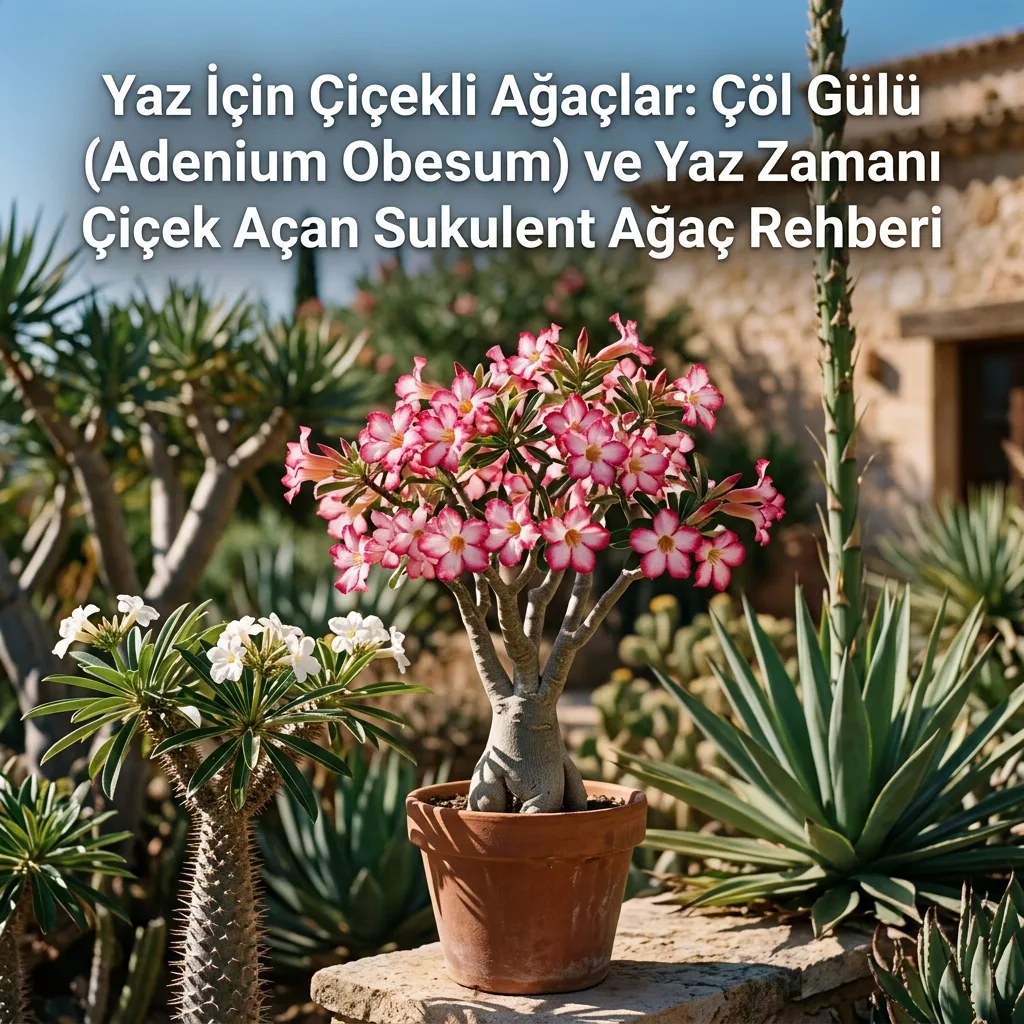 Flowering Trees for Summer: Desert Rose (Adenium Obesum) & Summer Blooming Succulent Tree Guide
