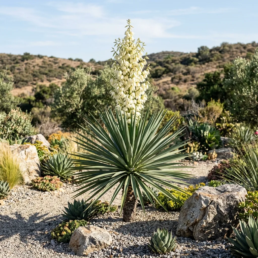 İspanyol Hançeri (Yucca gloriosa): Mızrak Yapraklı Heybetli Sukulentin Bakım ve Çoğaltma Rehberi