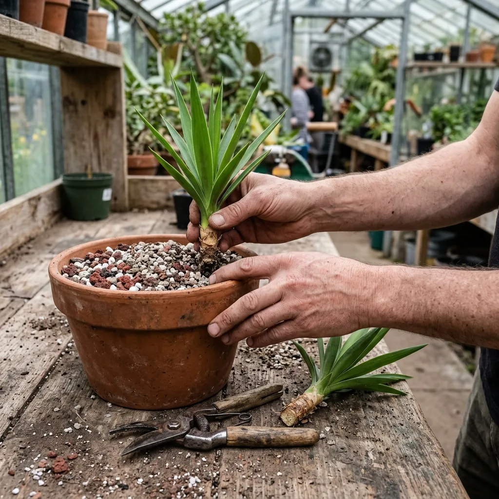 İspanyol Hançeri (Yucca gloriosa): Mızrak Yapraklı Heybetli Sukulentin Bakım ve Çoğaltma Rehberi - Saksılama ve Çoğaltma Aşaması